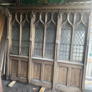 *SOLD* Church stained glass partition