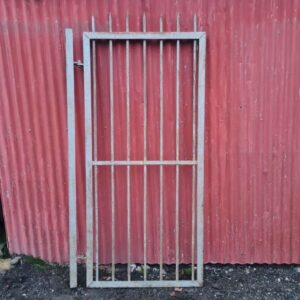 Heavy steel security gate